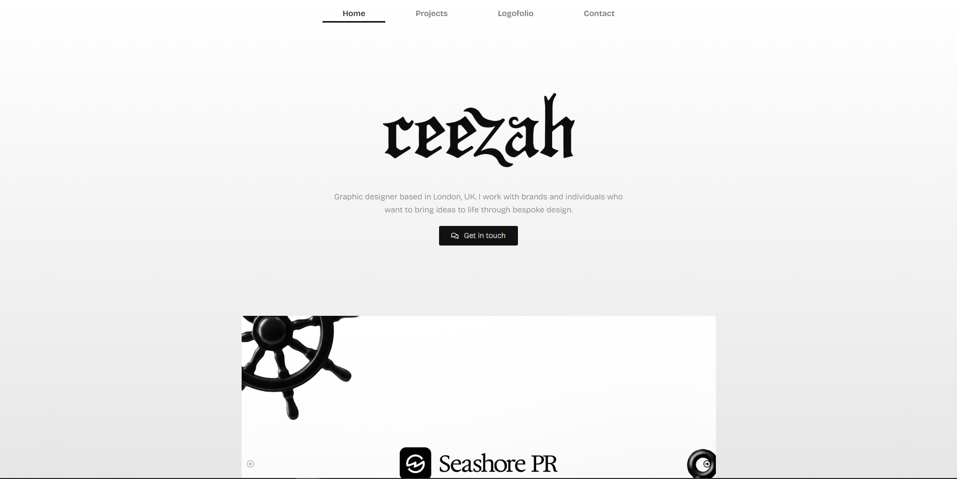 Ceezah homepage